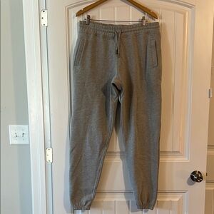 Organic Cotton Sweat Pant Joggers Large